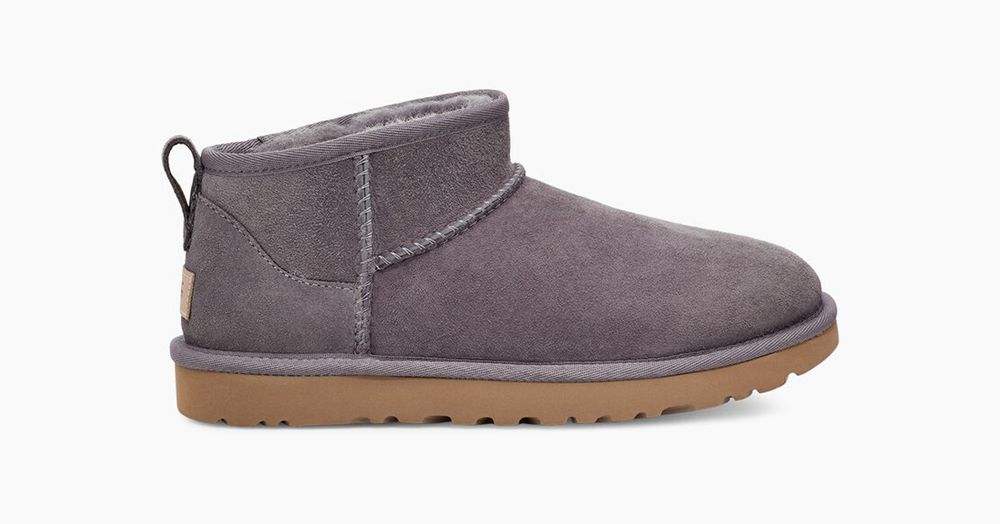 Ugg Mini Boots Canada - Ugg Women's Classic Ultra Mini Grey